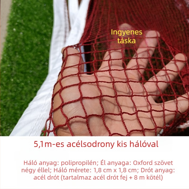 Badminton háló – standard, professzionális, hordozható, beltéri és kültéri használatra (Márka: Powerful merchant)