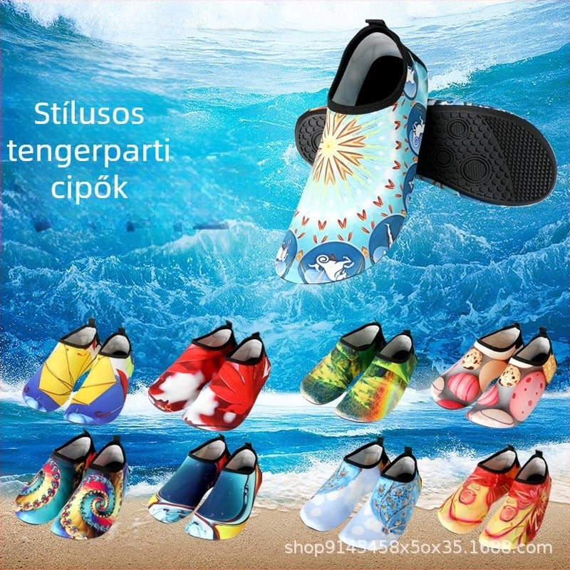 Búvár zokni, uniszex, levegőrétegű anyag, gyors száradás