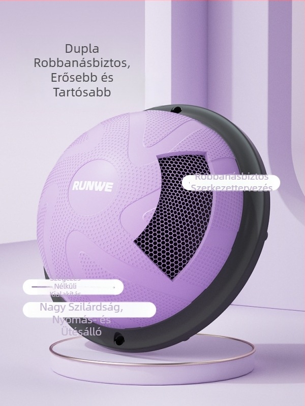 Longway Wave Speed Ball - felfújható PVC fitnesz labda otthoni használatra, Pilates és egyensúlyi edzés, 5 kg