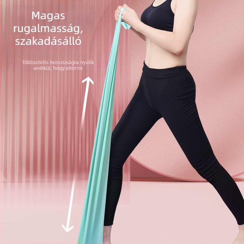 Nyújtó pánt/Jóga kötél | Amex | Anyag: ABS | Jóga segédeszközök | Mintázat: Egyszínű