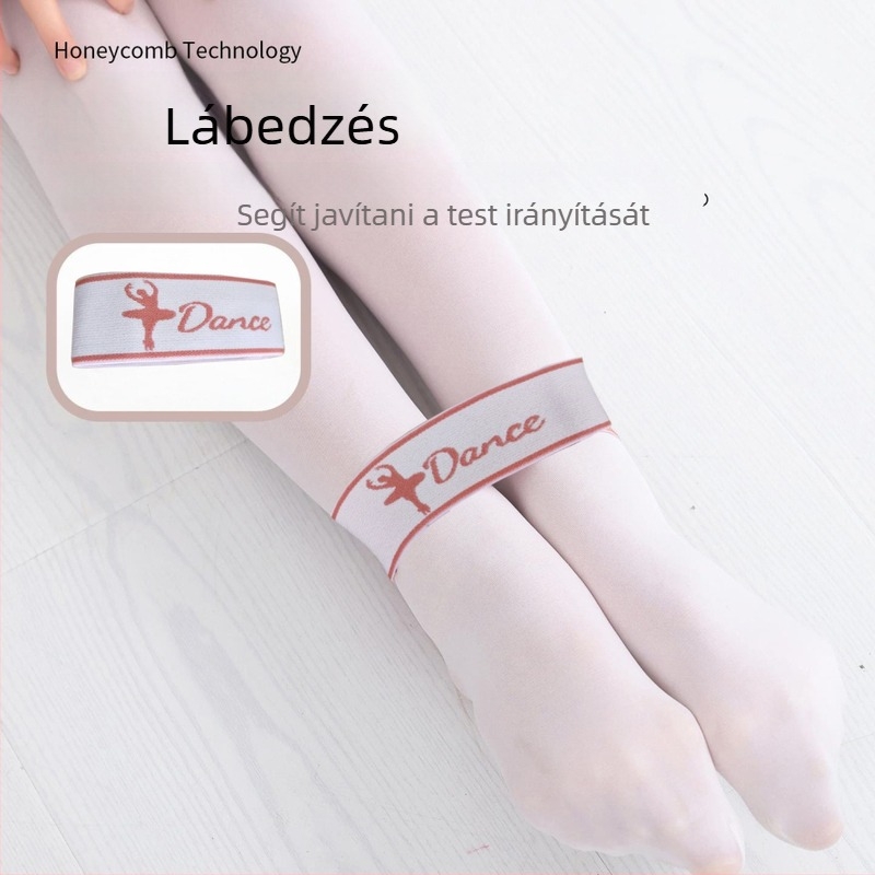 Lancini Jógás elasztikus szalag – Poliészter-pamut, Pilates edzésekhez, szegmentált ellenállás