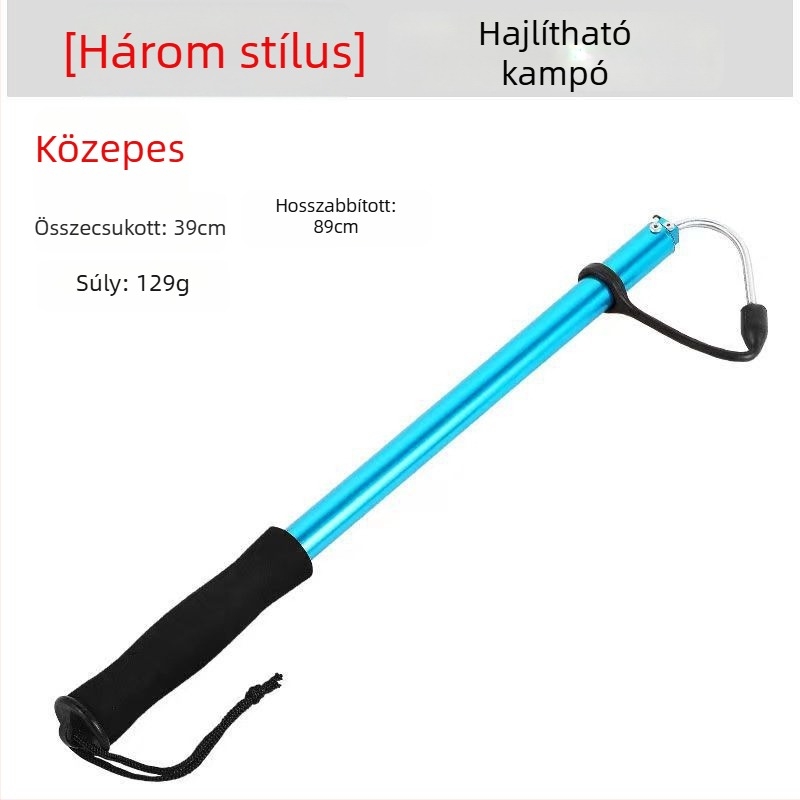 Behajtható horgászhorog – Fish full Pond – rozsdamentes acél