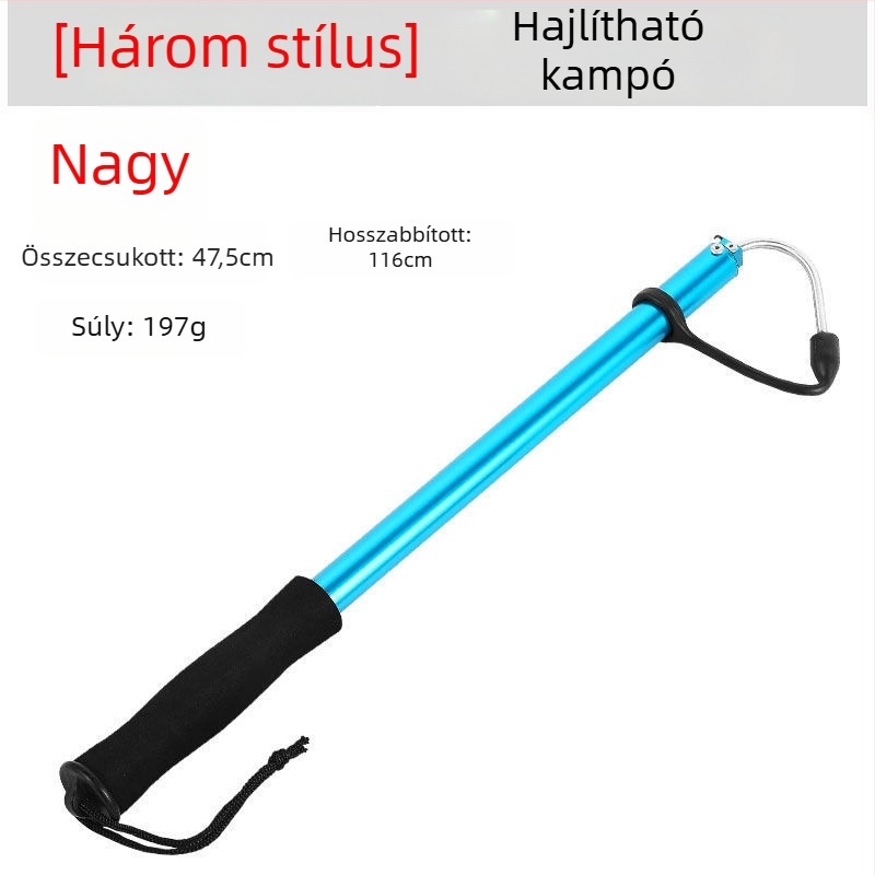 Behajtható horgászhorog – Fish full Pond – rozsdamentes acél