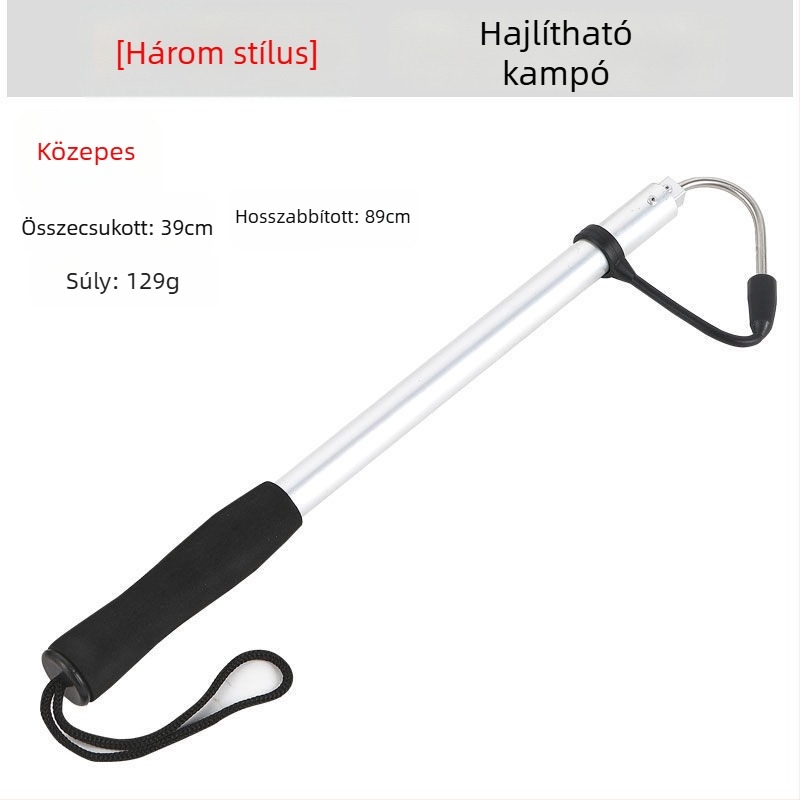 Behajtható horgászhorog – Fish full Pond – rozsdamentes acél