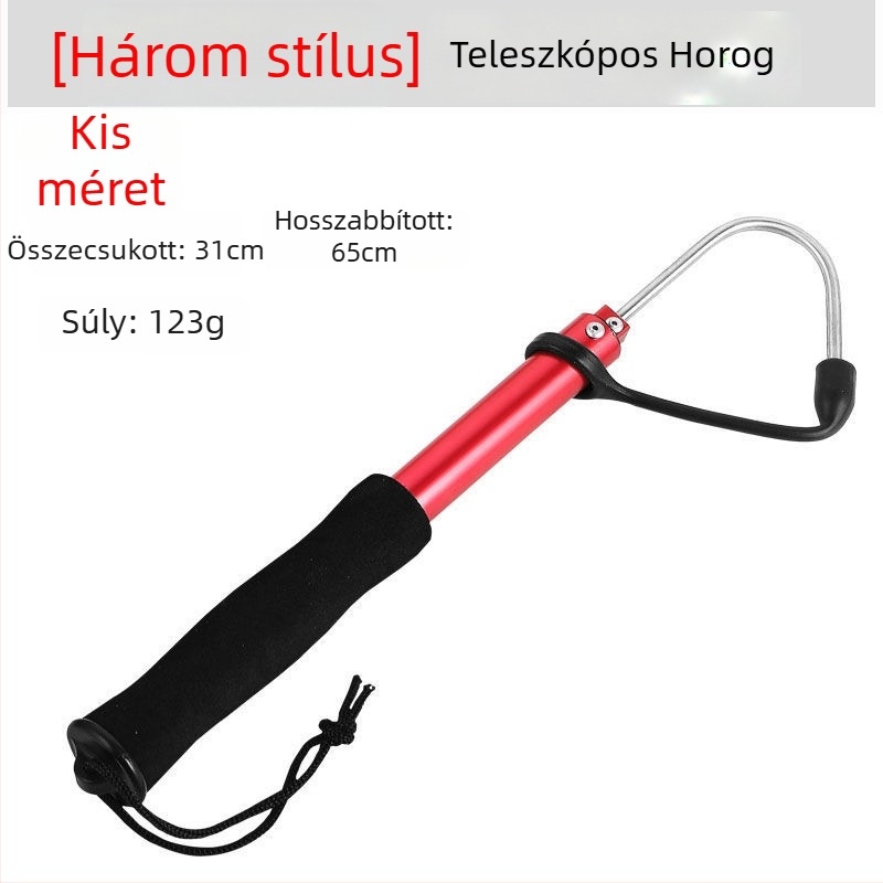 Behajtható horgászhorog – Fish full Pond – rozsdamentes acél