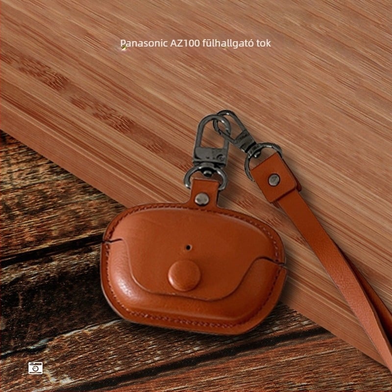 Technics EAH-AZ100 Bluetooth fejhallgatóhoz védőtok | Mesterséges bőr | Kézzel készített | Általános stílus