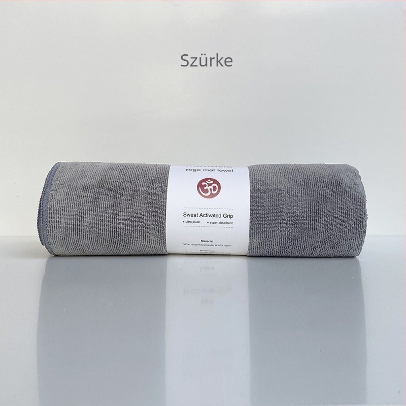 Jóga matrac törölköző – csúszásmentes, izzadságot felszívó, gyorsan száradó, géppel mosható