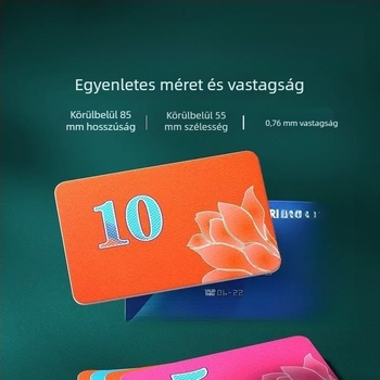 Mahjong chip kártya - melamin, 1 darab, testreszabás nélkül, vízálló, más labdajátékokhoz