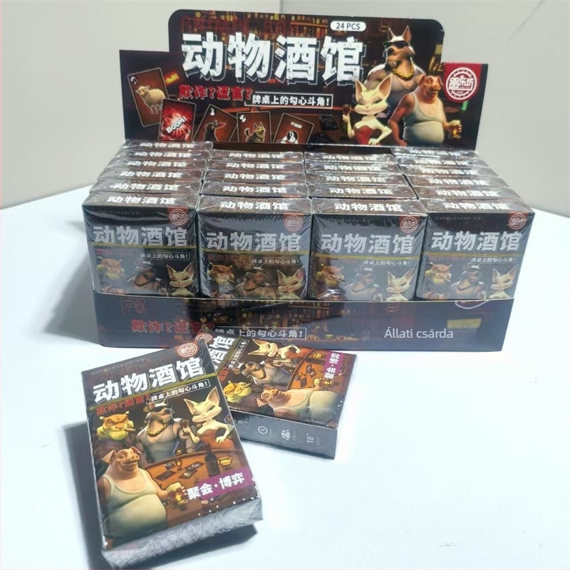 Társasjáték kártyák – hordozható kültéri kempingezéshez és bulikhoz, műanyagból, témája Titkosügynök, 15–35 éveseknek