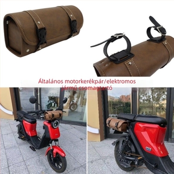 Motorkerékpár szerszáztáska — poliészter, univerzális akasztós táska elülső részéhez, kerékpáros táska