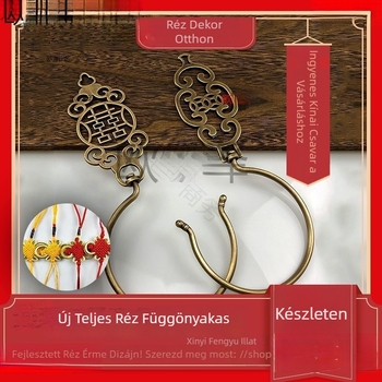 Ming Qing stílusú ágyfüggöny kampó, egyetlen kampó, modern minimalizmus, teherbírás 1–3 kg