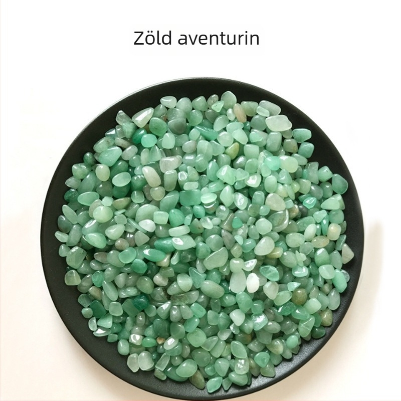 Természetes kristály kavics 3-5 mm – fehér, sárga, rózsaszín ametiszt és achát dekoratív kertészeti elemekhez