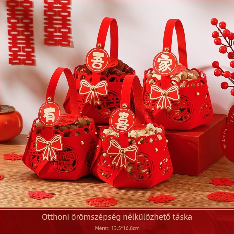 Új otthon dekorációs készlet – gyümölcs tál díszítő elemek nem szövött textilből (non-woven fabric), csomagolás Opp bag