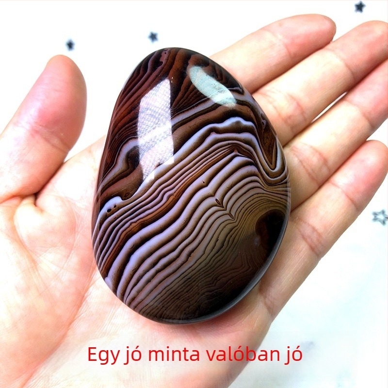 Agát medál természetes kővel, polírozott felület, természetes alak, lógó dísz, Új kínai stílus