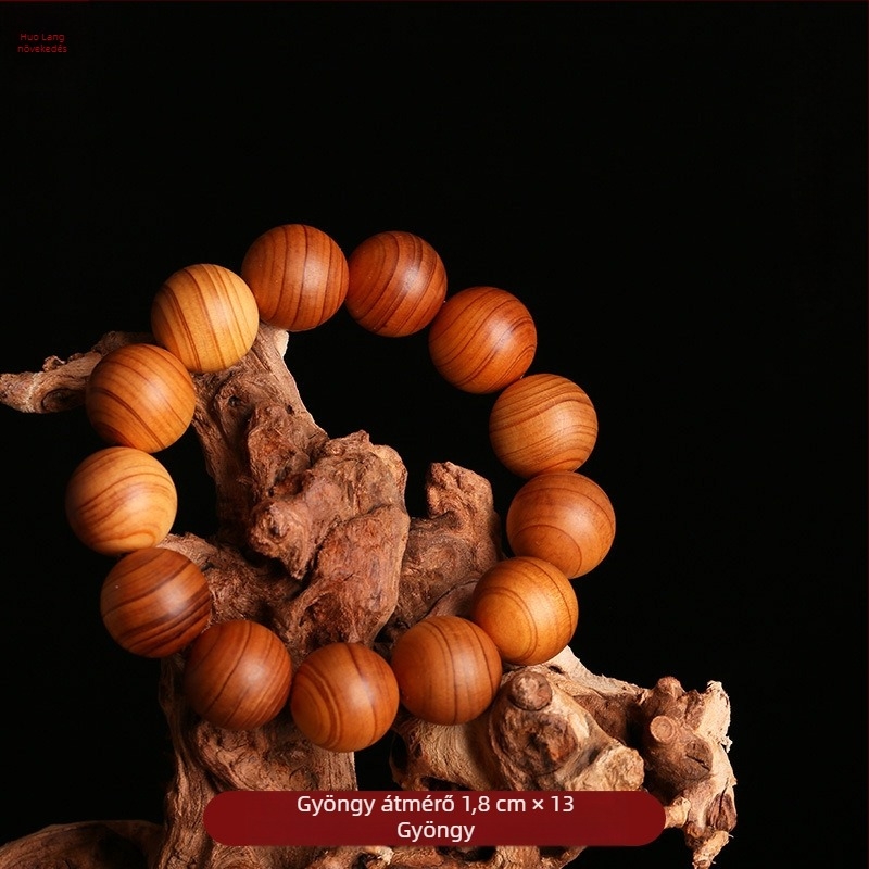 Tuja karkötő – retro, uniszex, kézzel készített, 108 gyöngy