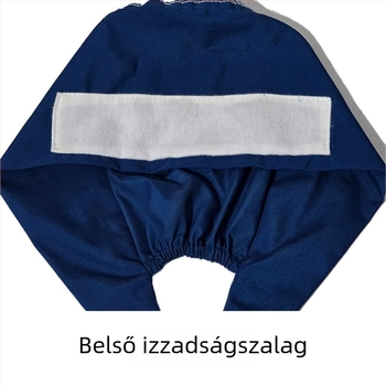 Pamut nyomtatott orvosi sapka sebészeti, fogorvosi és kozmetikai szakembereknek, karikatúra mintával és logóval, sík tetejű, perem nélküli, minden szezonra