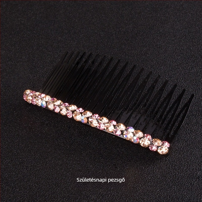 Gyermekeknek készült hajcsat gyémánt-kristály díszítéssel, koreai/japán stílus – 2021 tavasz