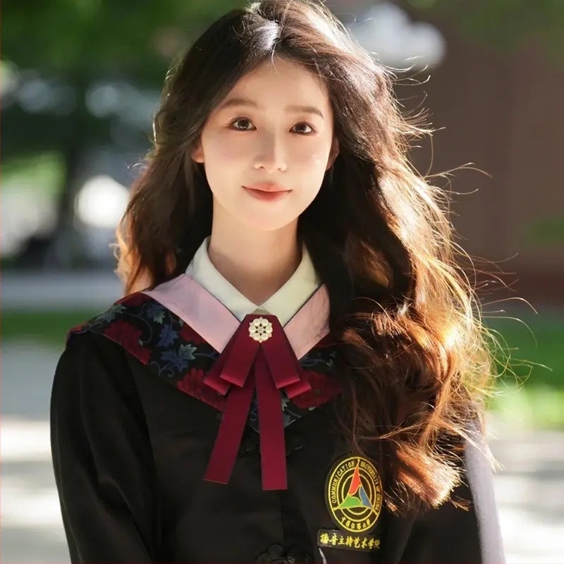 Nyak virág kiegészítő • Poliészter • Egyszínű • Uniszex, aranyos stílus • Korona dizájn