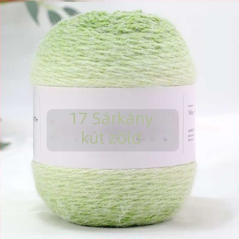 Takarófonal gradient dizájnnal, Semi-worsted, ball yarn formájú fonal, kézi kötéshez, alias Cake line, márka Also Warm