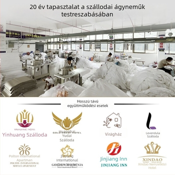 Szállodai kanapé párna és hátpárna – poliszter, modern minimalista stílus, testreszabható, logó nyomás lehetséges, szállodai stílus