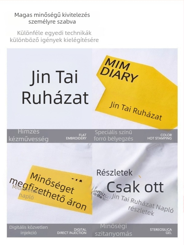Álligalléros dzseki logóhímzéssel – vékony őszi férfi munkaruha, céges egyenruha