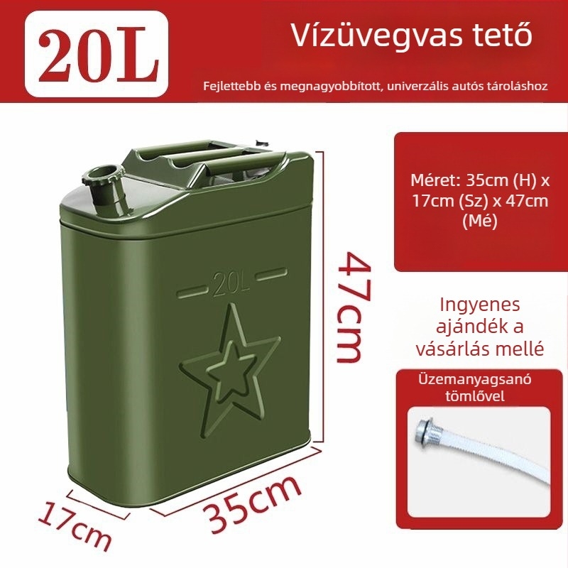 Vastagított vas üzemanyag tartály – benzin és dízel, autóipari tartály