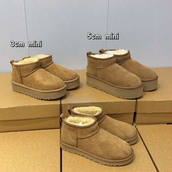 Téli csizma szőrme-bőr felsőrésszel, kötött gyapjú belső talp, EVA talp, platform dizájn, slip-on