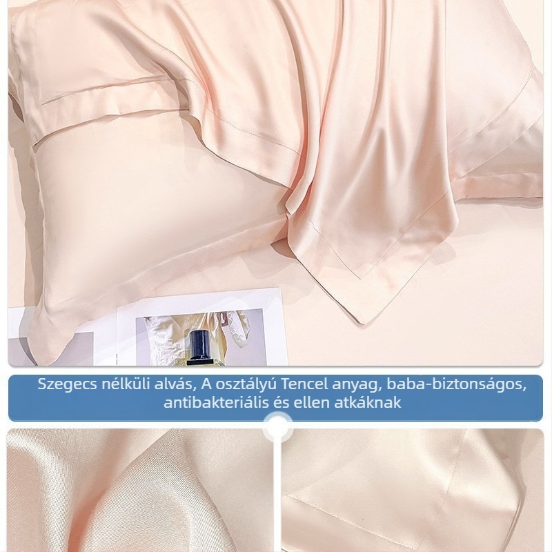 Mulberry selyem párnahuzat, modern minimalista stílus, reaktív nyomtatás és festés, szövési folyamat: egyéb
