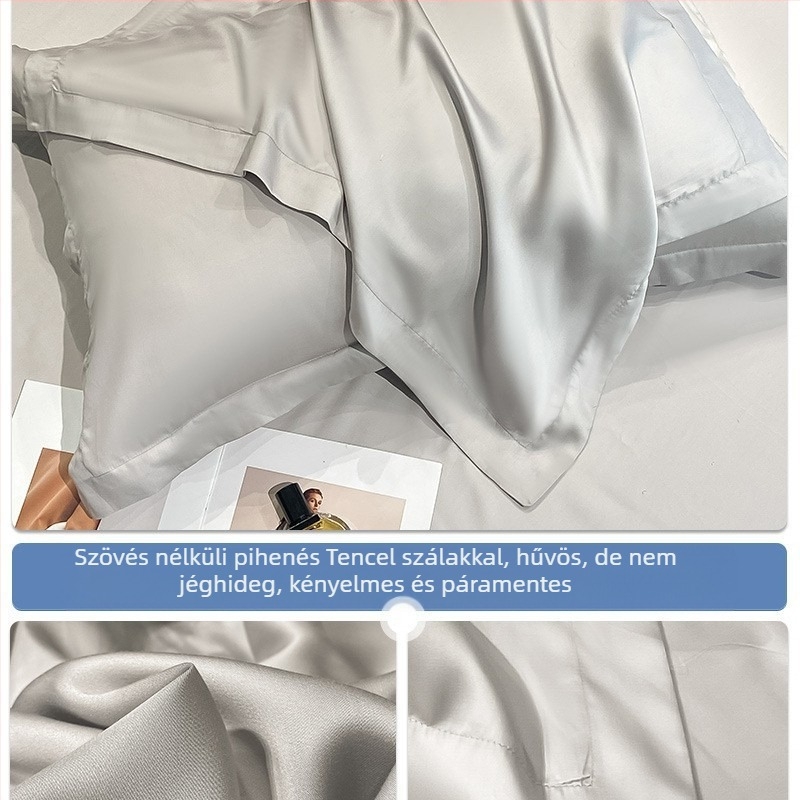Mulberry selyem párnahuzat, modern minimalista stílus, reaktív nyomtatás és festés, szövési folyamat: egyéb