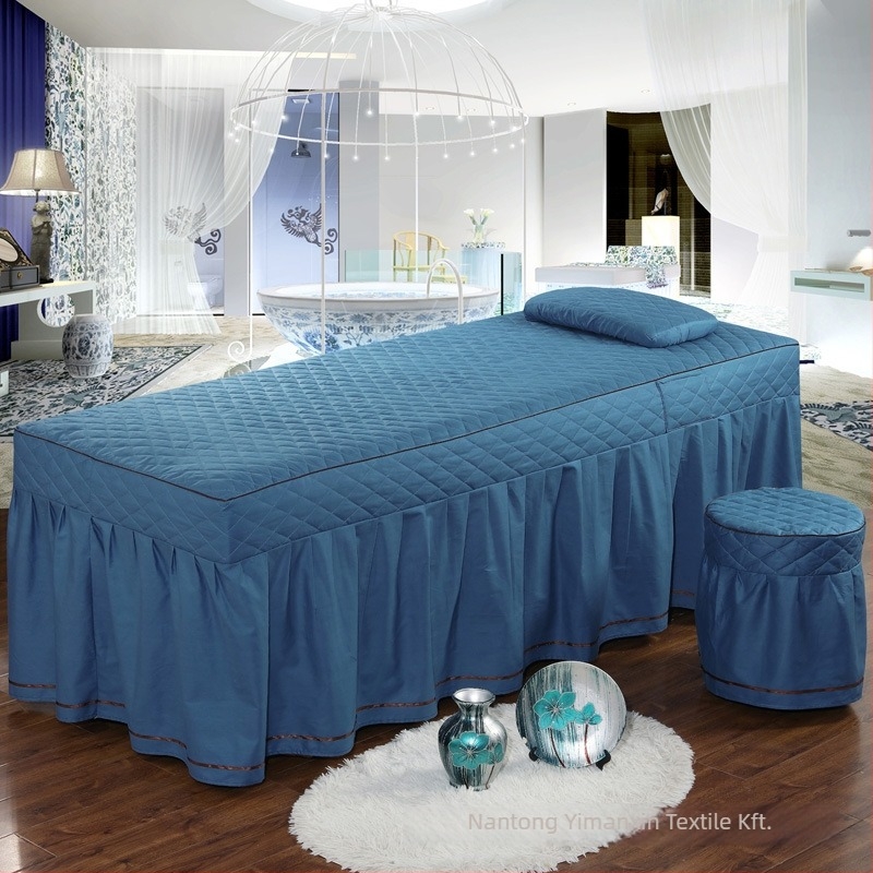 Ágytakaró - 100% pamut, twill szövés, reaktív nyomtatás és festés, szövet sűrűsége 128x68, 40 szál, testreszabható