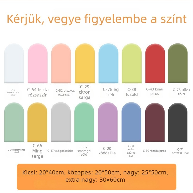 Ütközésmentes puha falikép, öntapadós a gyerekszobában a fejtámla körül, tatami falkör, 3D párna, modern minimál stílus
