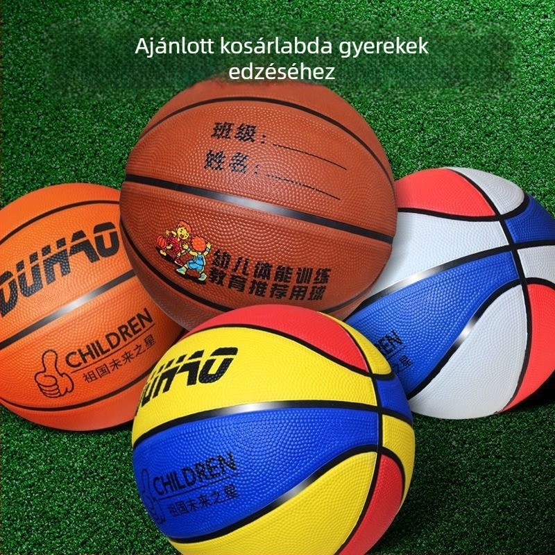 Kék kis kosárlabda gyerekeknek és tiniknek – tartós, puha szintetikus gumi mini labda