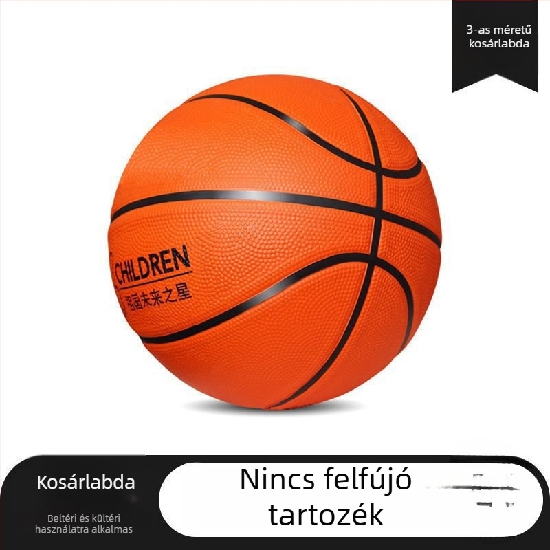 Kék kis kosárlabda gyerekeknek és tiniknek – tartós, puha szintetikus gumi mini labda