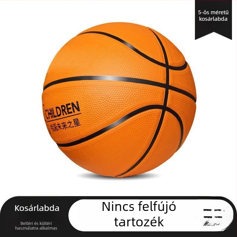 Kék kis kosárlabda gyerekeknek és tiniknek – tartós, puha szintetikus gumi mini labda