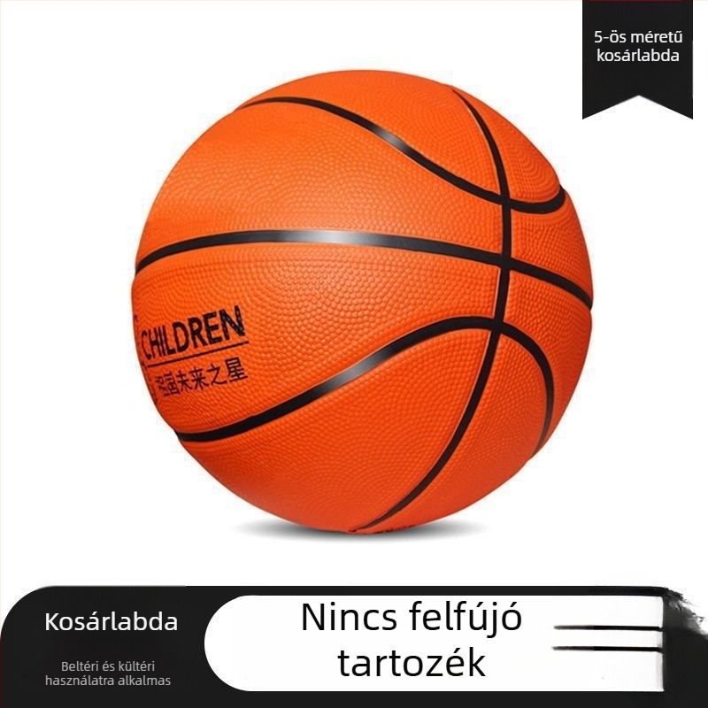 Kék kis kosárlabda gyerekeknek és tiniknek – tartós, puha szintetikus gumi mini labda
