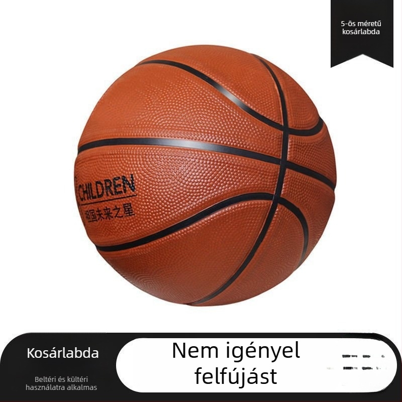 Kék kis kosárlabda gyerekeknek és tiniknek – tartós, puha szintetikus gumi mini labda
