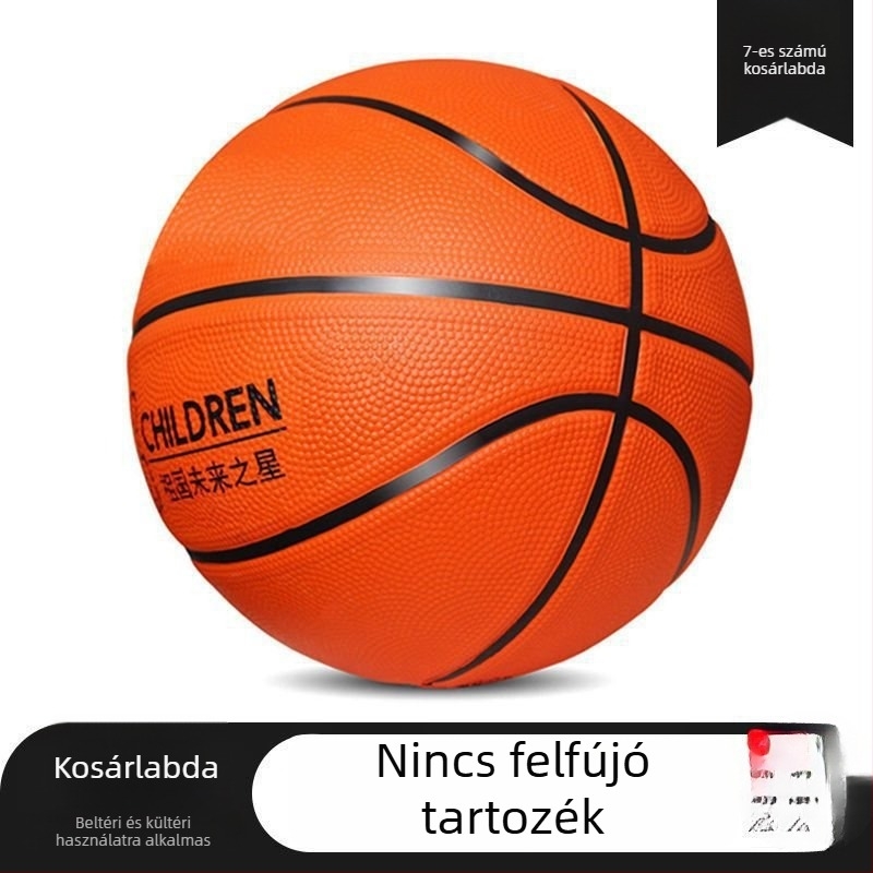 Kék kis kosárlabda gyerekeknek és tiniknek – tartós, puha szintetikus gumi mini labda