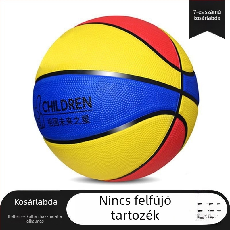 Kék kis kosárlabda gyerekeknek és tiniknek – tartós, puha szintetikus gumi mini labda