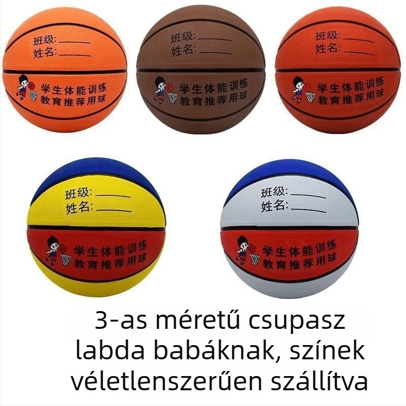 Kék kis kosárlabda gyerekeknek és tiniknek – tartós, puha szintetikus gumi mini labda