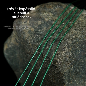 Fő horgász zsinór, 8-szálas PE, hossz 500 m vagy 1000 m, tengeri horgászatra és csalira, dobozban 6 orsó