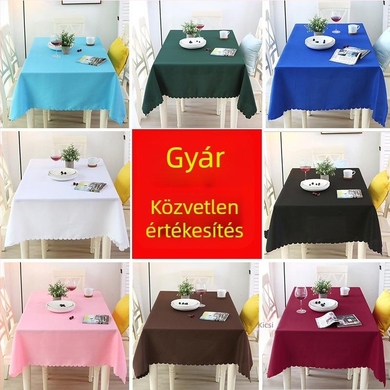 Asztalterítő - Poliészter, téglalap alakú, modern és minimalist stílus, szállodai stílus