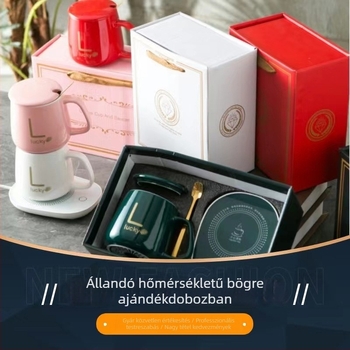 Kerámia bögre szigeteléssel (anyag: kerámia; kategória: bögre; mikrohullámú sütő: igen; csomagolás: ajándékdíszdoboz; márka: Xi Wan)