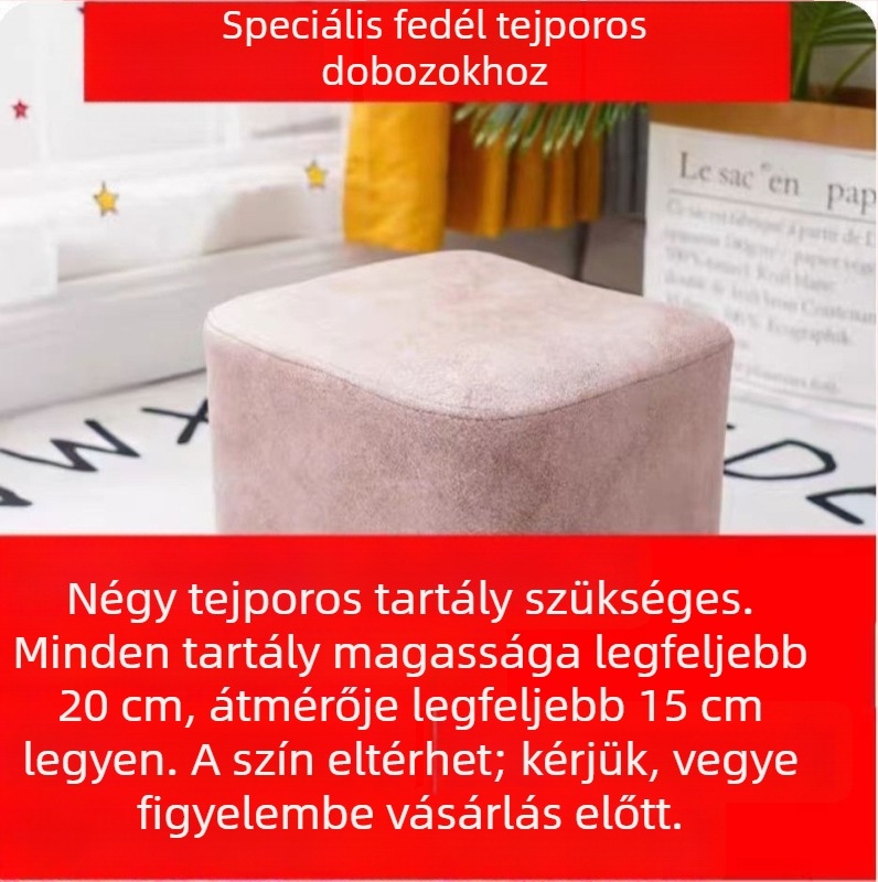 DIY készlet tejpor konzervfedélhez