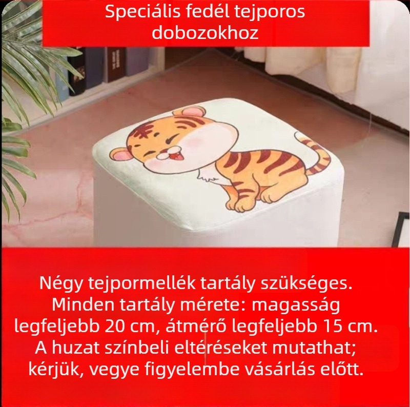 DIY készlet tejpor konzervfedélhez