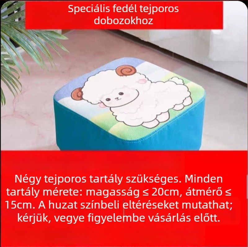 DIY készlet tejpor konzervfedélhez