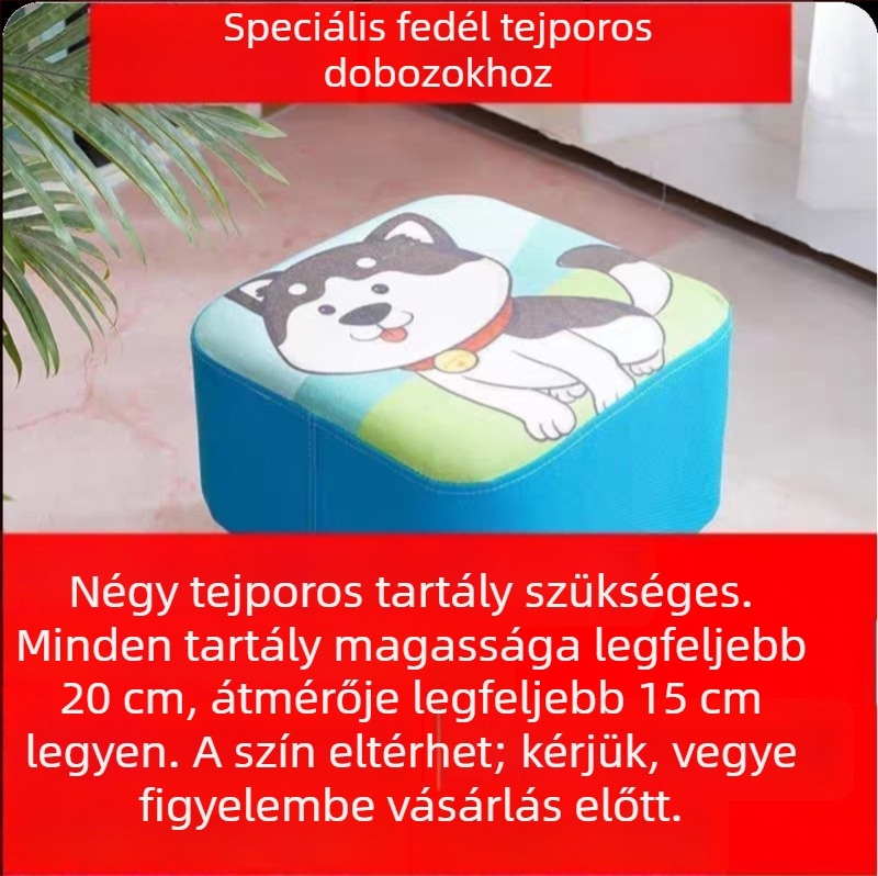 DIY készlet tejpor konzervfedélhez