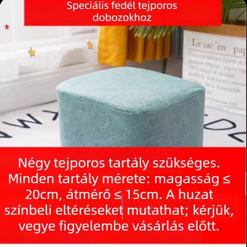 DIY készlet tejpor konzervfedélhez