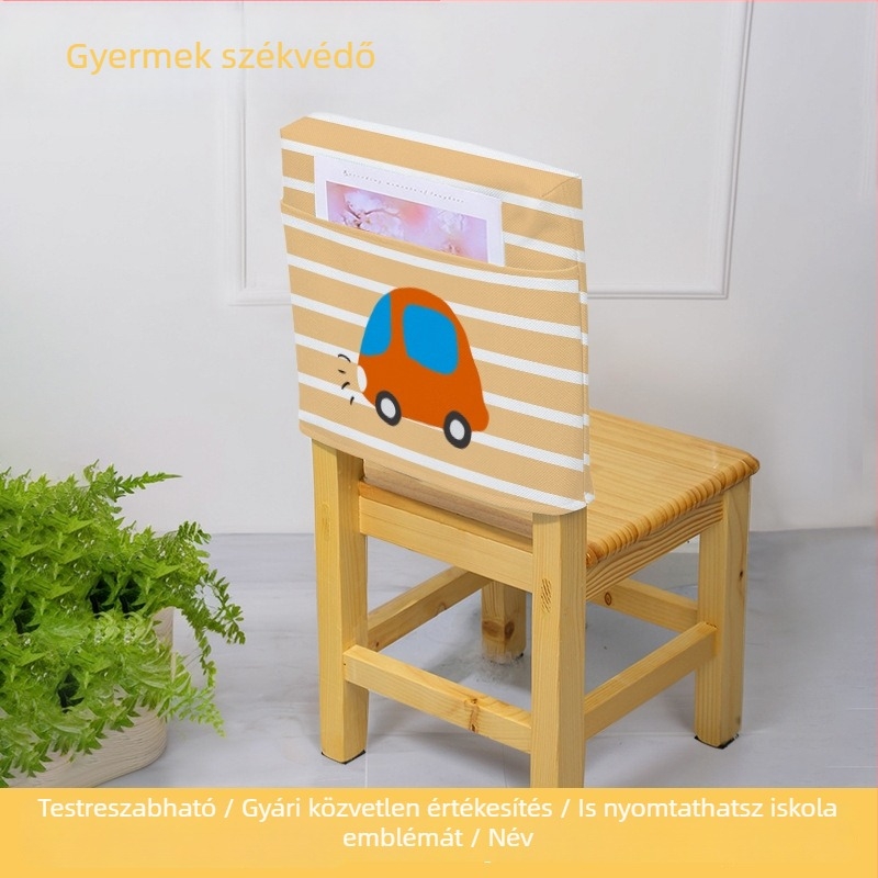 Gyerekeknek szóló székhuzat — négyzetes forma, poliészter, dekoratív funkció, modern minimalist stílus, rajzfilm motívum
