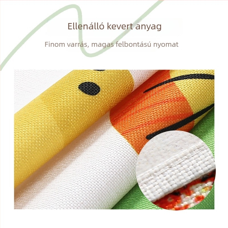 Gyerekeknek szóló székhuzat — négyzetes forma, poliészter, dekoratív funkció, modern minimalist stílus, rajzfilm motívum