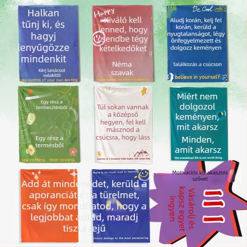 Fali gobelén – északi stílus, pamut-szövet keverék, digitális hőátviteles nyomtatás, téglalap alakú, nappaliba való, testreszabható